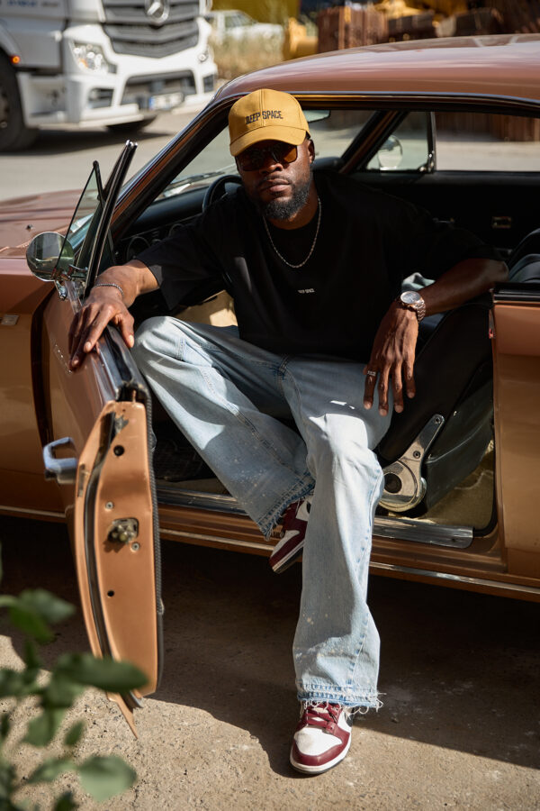 Erkek Siyah Düz T-Shirt