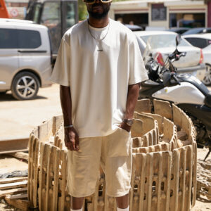 Erkek Bej Renk Şort