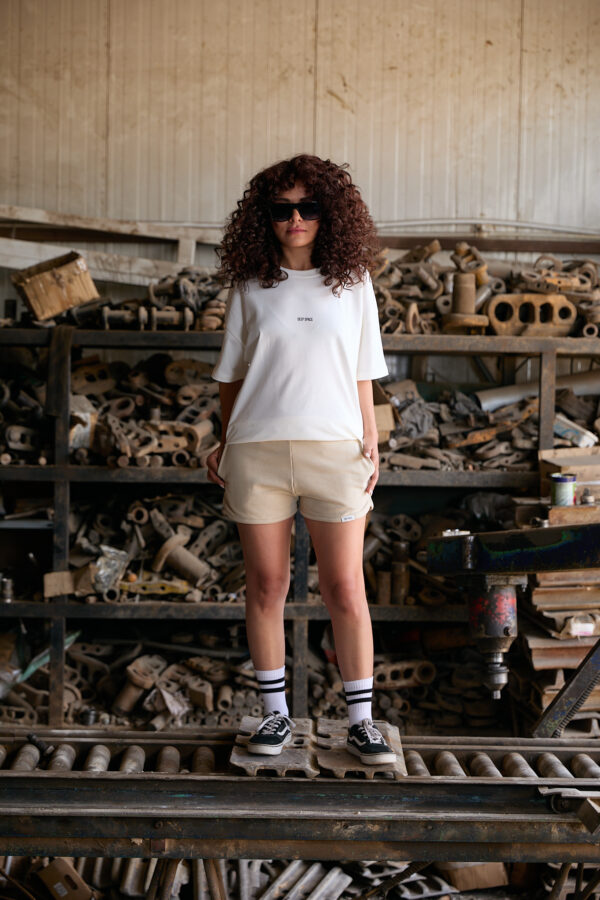 Kadın Bej Renk Şort