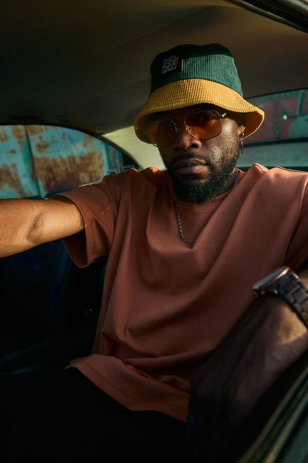 Erkek Kiremit Düz T-Shirt